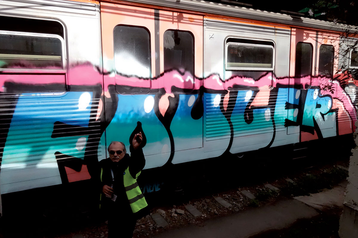 train graff fouler Toulouse